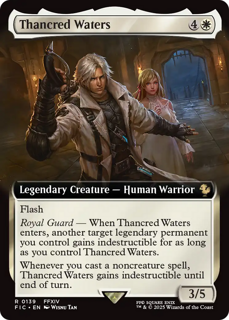 Thancred Waters (Extended Art) [FINAL FANTASY Commander] | Exor Games Bridgewater