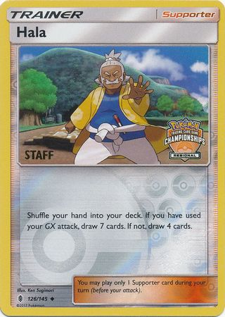 Hala (126/145) (Regional Championship Promo Staff) [Sun & Moon: Guardians Rising] | Exor Games Bridgewater