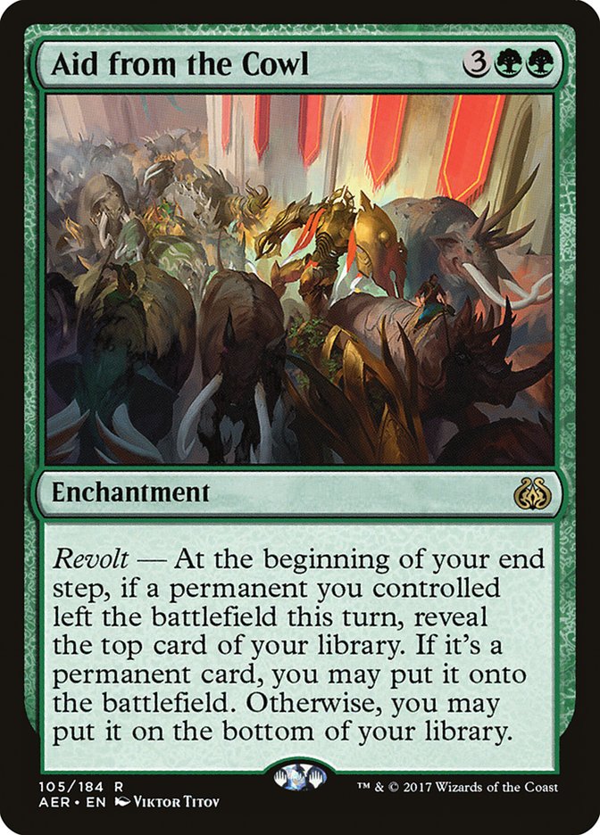 Aid from the Cowl [Aether Revolt] | Exor Games Bridgewater