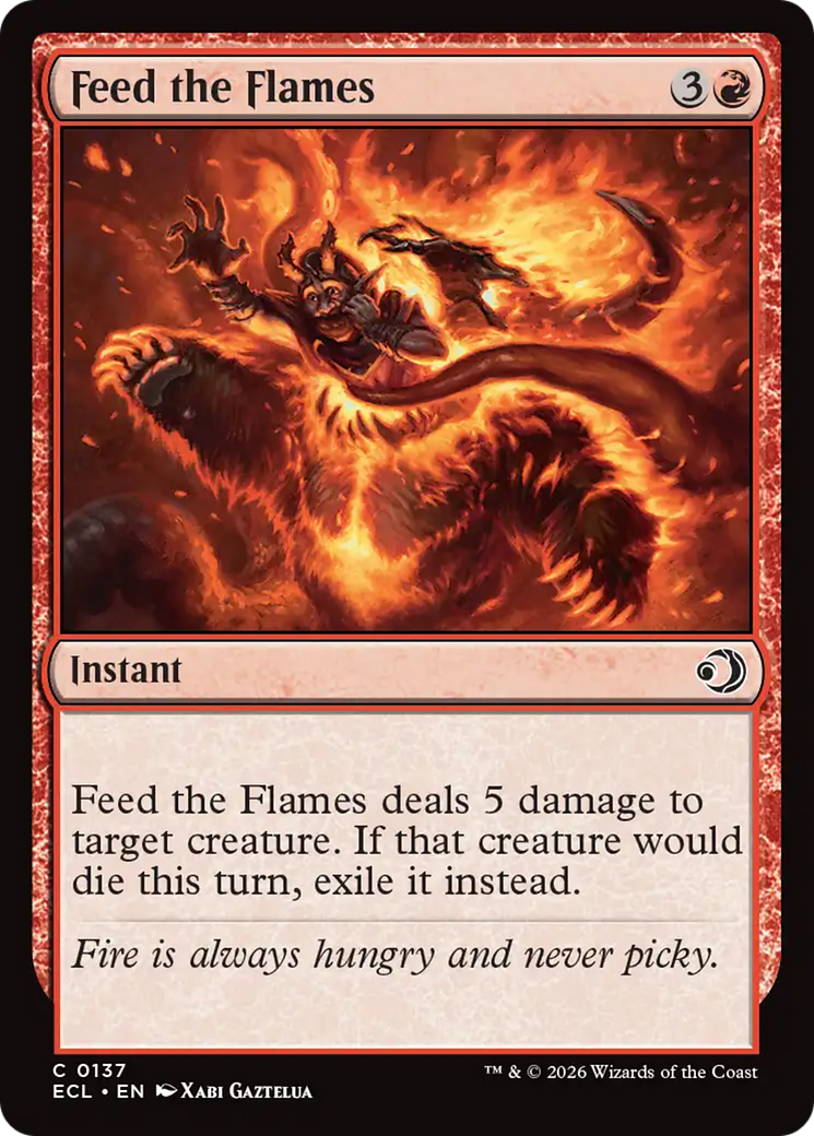 Feed the Flames [Lorwyn Eclipsed] | Exor Games Bridgewater