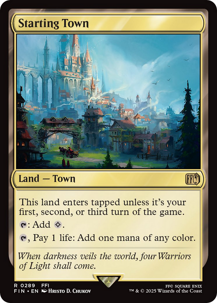 Starting Town [FINAL FANTASY] | Exor Games Bridgewater