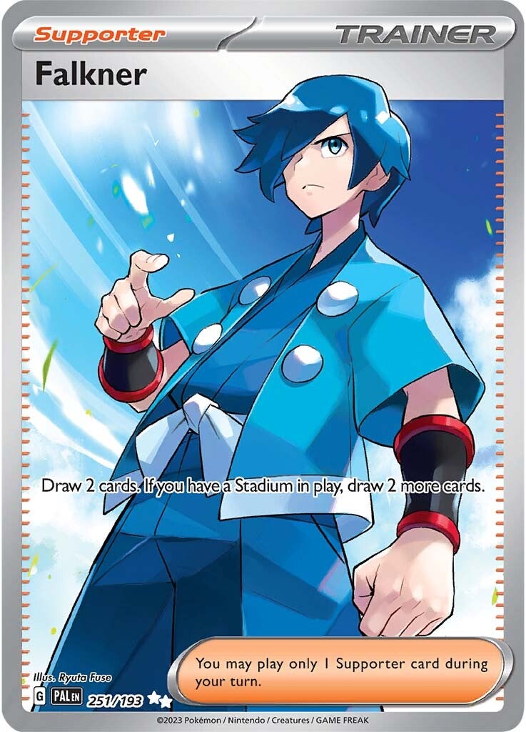 Falkner (251/193) [Scarlet & Violet: Paldea Evolved] | Exor Games Bridgewater