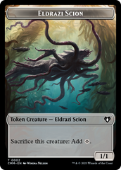 Eldrazi Scion // Drake Double-Sided Token [Commander Masters Tokens] | Exor Games Bridgewater