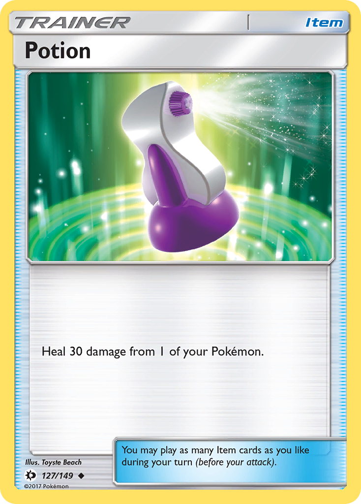Potion (127/149) [Sun & Moon: Base Set] | Exor Games Bridgewater