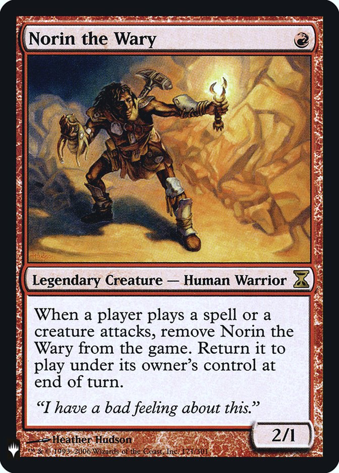 Norin the Wary [Mystery Booster] | Exor Games Bridgewater
