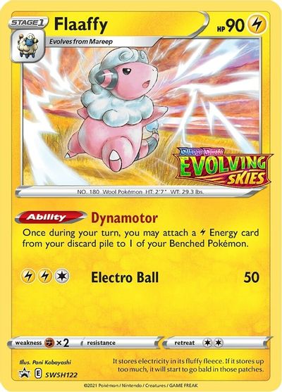Flaaffy (SWSH122) (Prerelease Promo) [Sword & Shield: Black Star Promos] | Exor Games Bridgewater