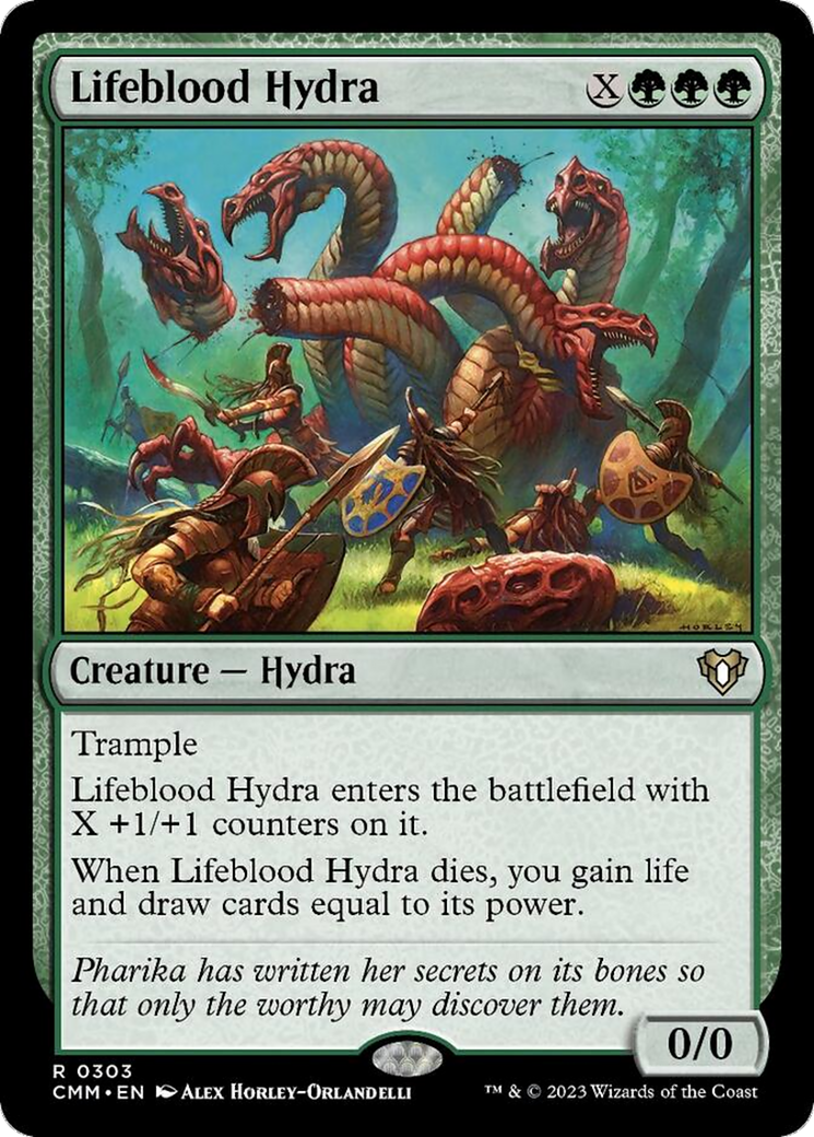 Lifeblood Hydra [Commander Masters] | Exor Games Bridgewater