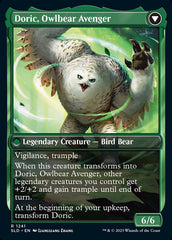 Doric, Nature's Warden // Doric, Owlbear Avenger [Secret Lair Drop Series] | Exor Games Bridgewater