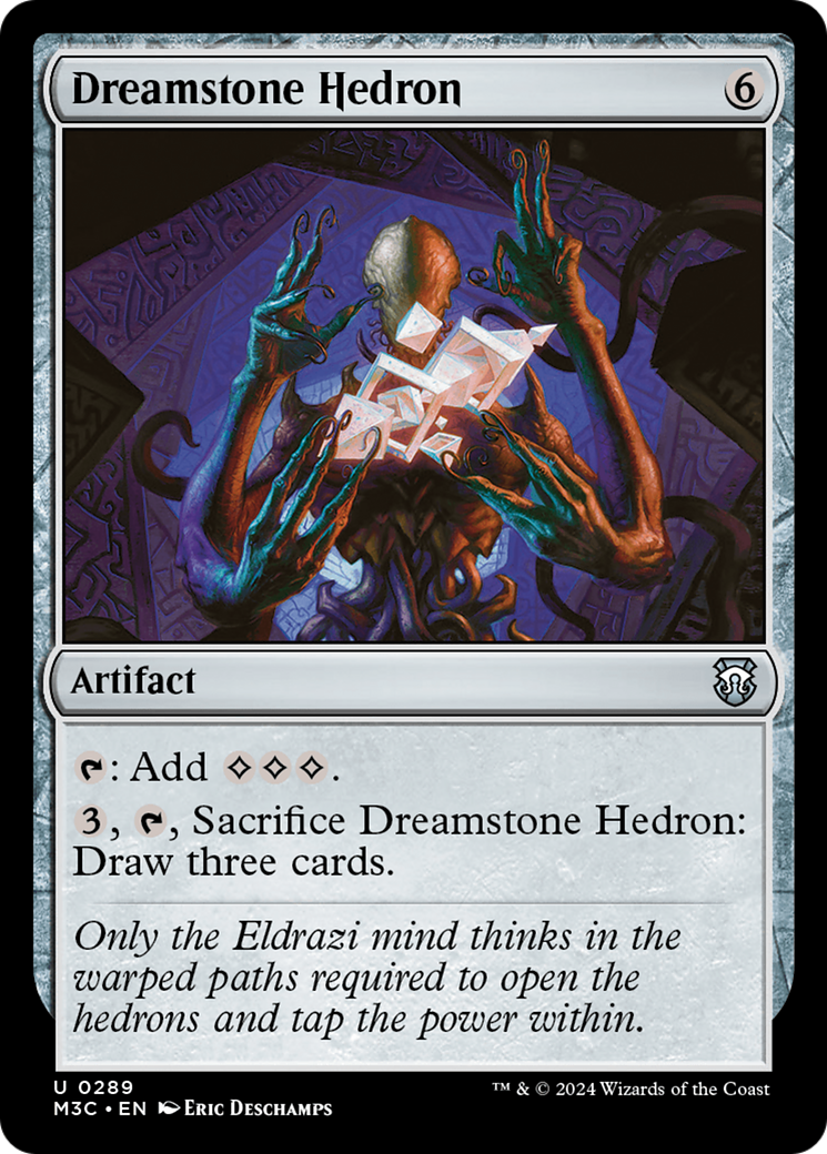 Dreamstone Hedron (Ripple Foil) [Modern Horizons 3 Commander] | Exor Games Bridgewater