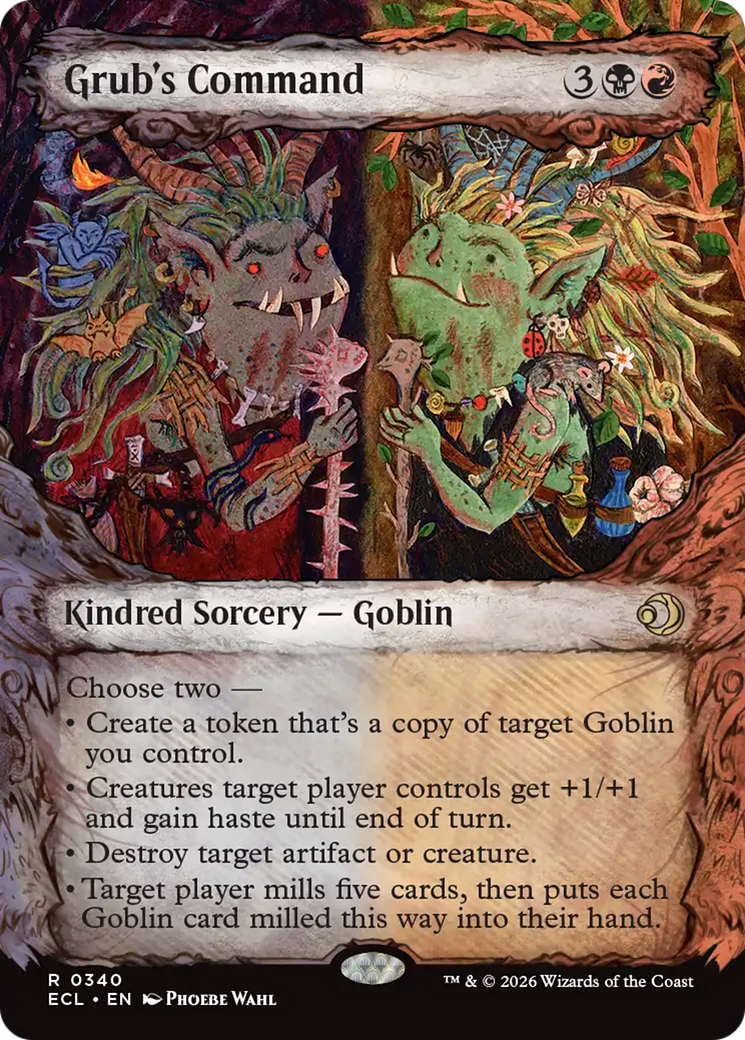 Grub's Command (Showcase) [Lorwyn Eclipsed] | Exor Games Bridgewater