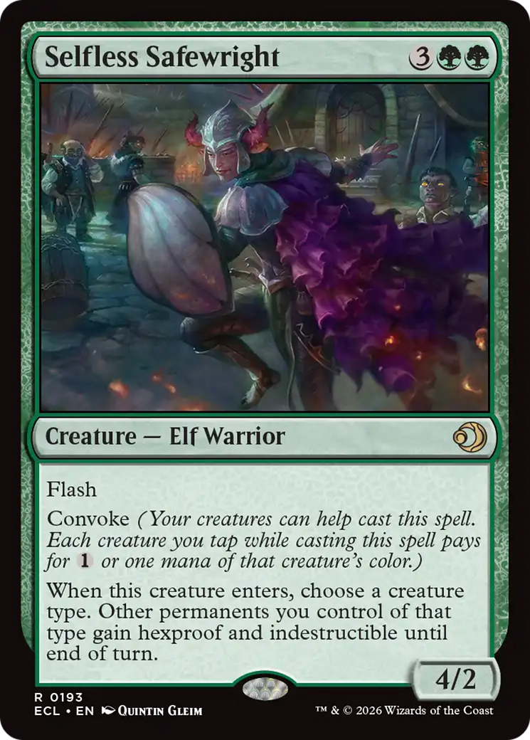 Selfless Safewright [Lorwyn Eclipsed] | Exor Games Bridgewater