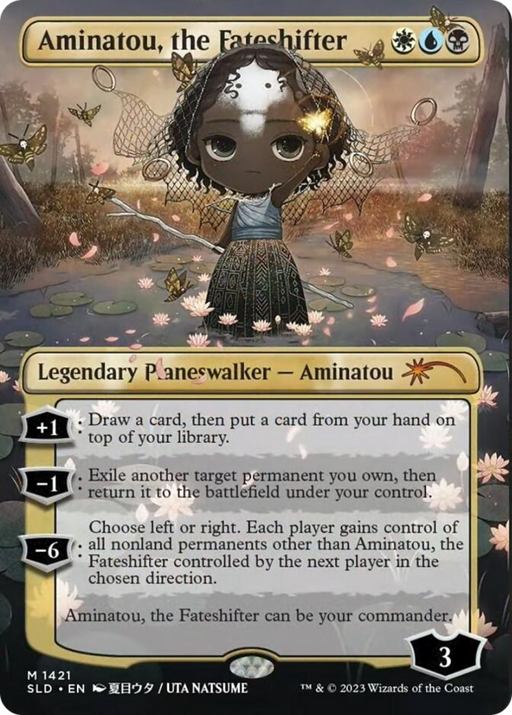 Aminatou, the Fateshifter (Rainbow Foil) [Secret Lair Drop Series] | Exor Games Bridgewater