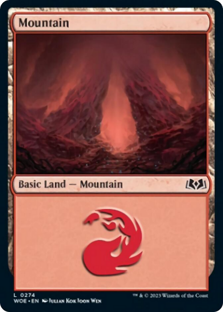 Mountain (0274) [Wilds of Eldraine] | Exor Games Bridgewater