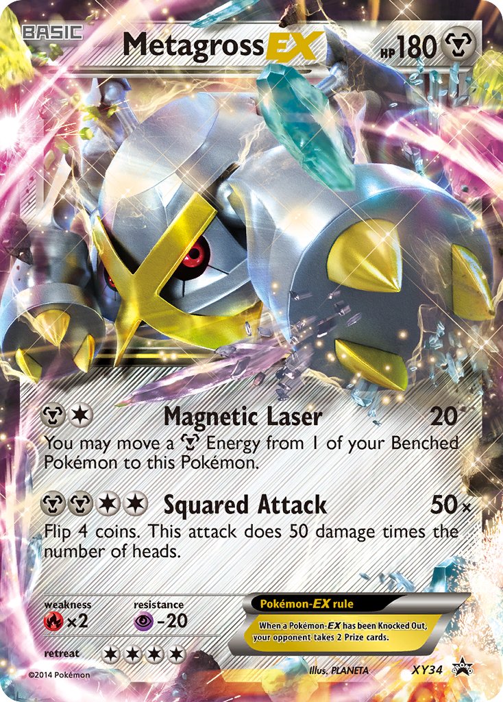 Metagross EX (XY34) [XY: Black Star Promos] | Exor Games Bridgewater