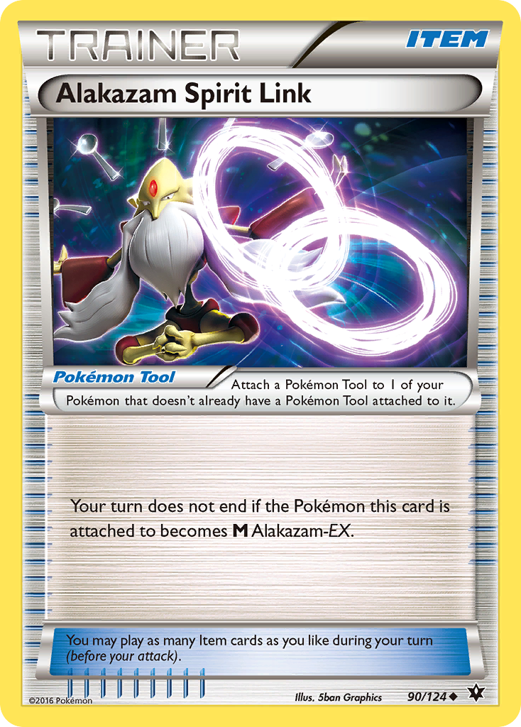 Alakazam Spirit Link (90/124) [XY: Fates Collide] | Exor Games Bridgewater