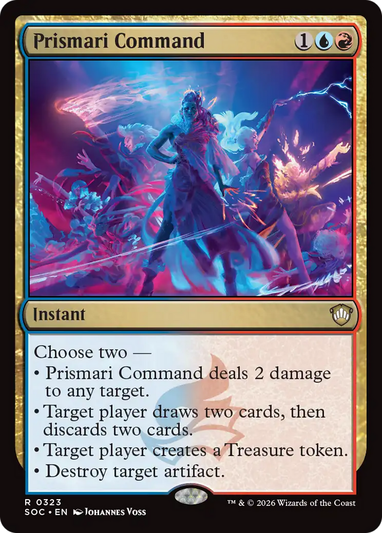 Prismari Command [Secrets of Strixhaven Commander] | Exor Games Bridgewater