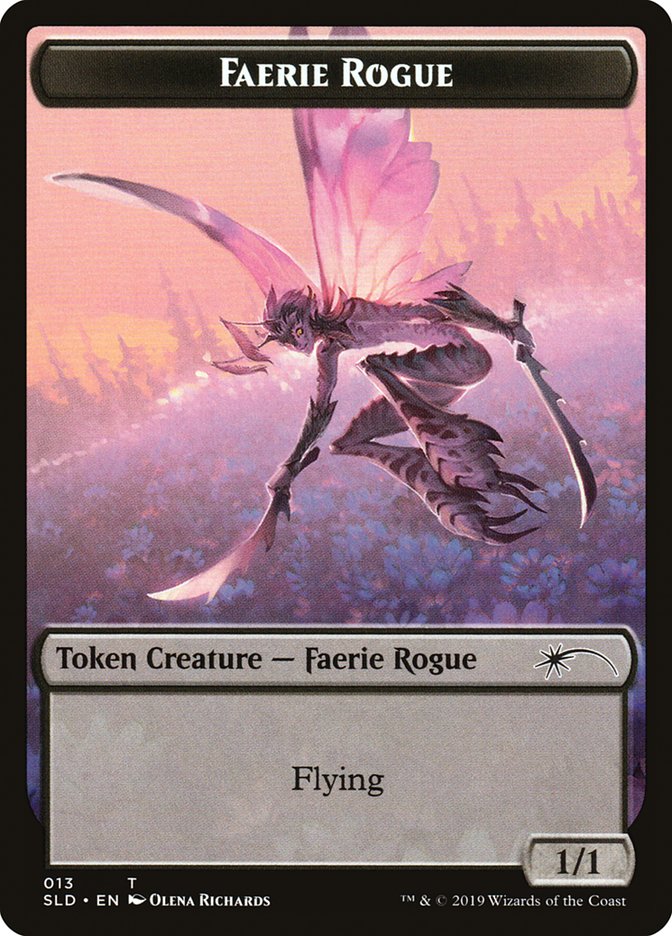 Faerie Rogue Token (013) [Secret Lair Drop Series] | Exor Games Bridgewater