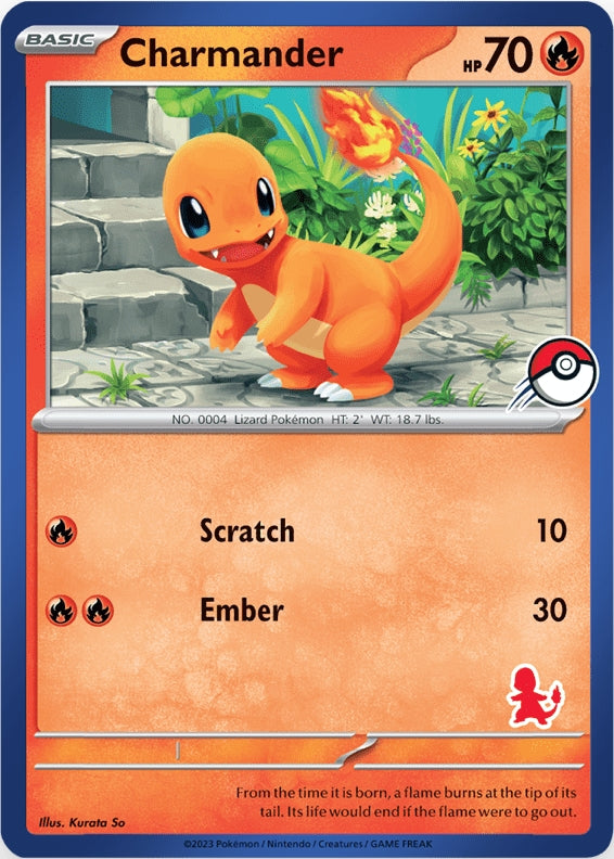 Charmander (Blue Border) [My First Battle] | Exor Games Bridgewater