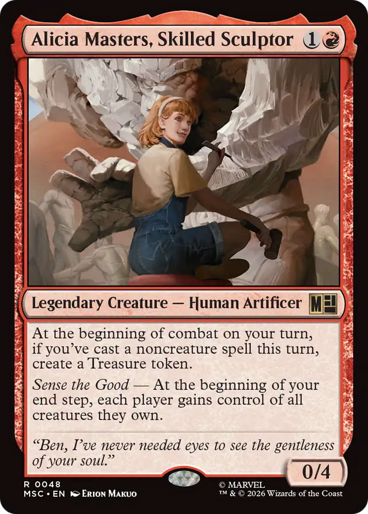 Alicia Masters, Skilled Sculptor [Marvel Super Heroes Commander] | Exor Games Bridgewater
