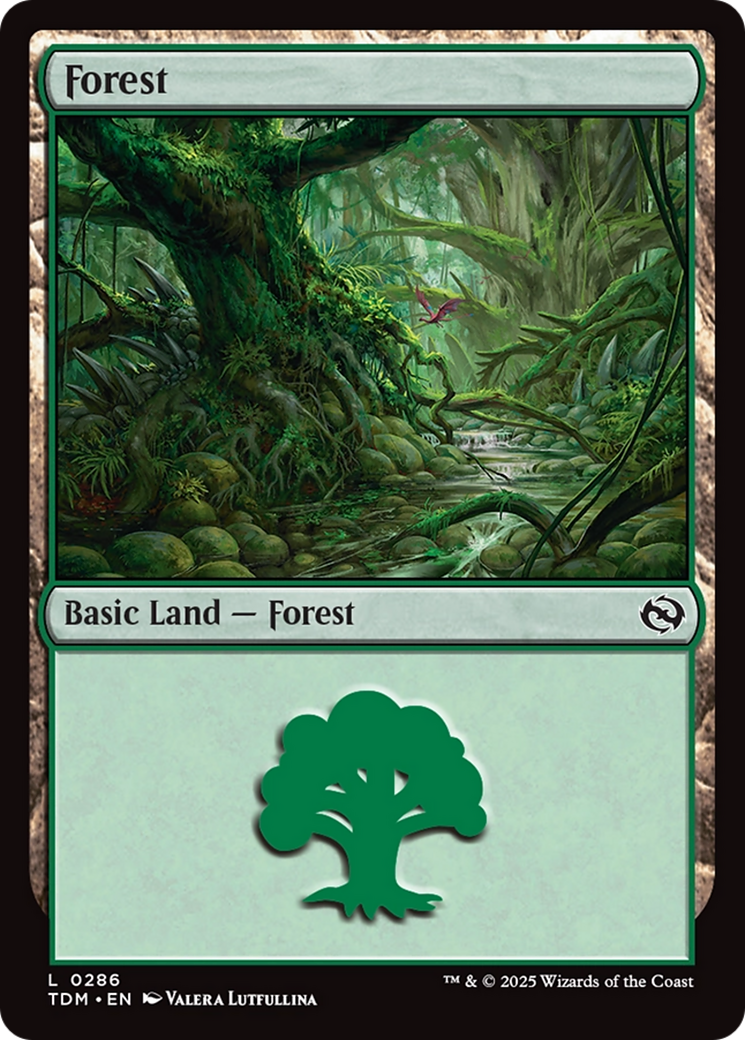 Forest (0286) [Tarkir: Dragonstorm] | Exor Games Bridgewater