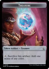 Treasure (20) // Vampire Double-Sided Token [March of the Machine Tokens] | Exor Games Bridgewater