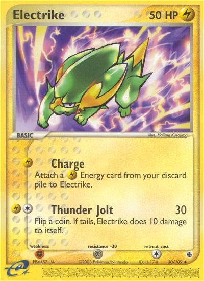 Electrike (30/109) [EX: Ruby & Sapphire] | Exor Games Bridgewater