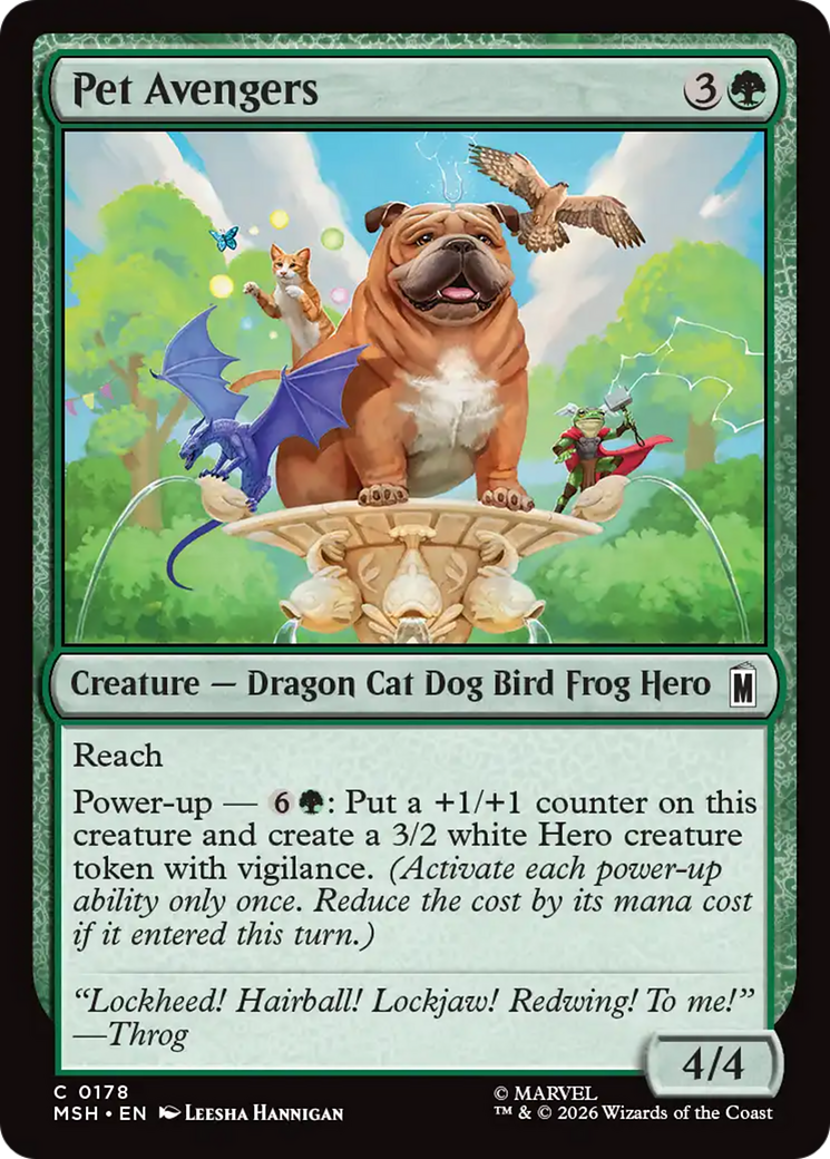 Pet Avengers [Marvel Super Heroes] | Exor Games Bridgewater
