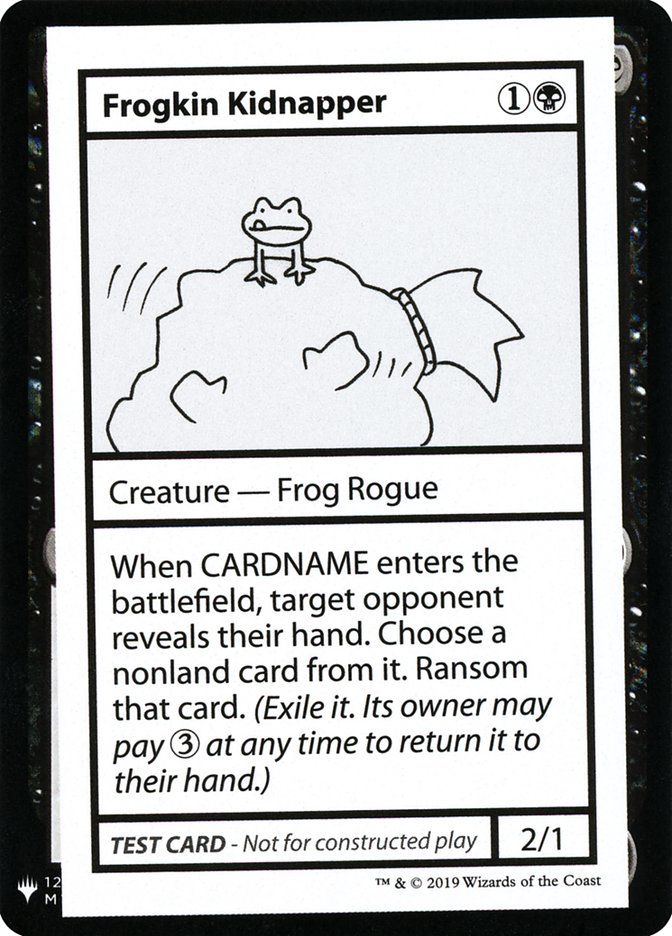 Frogkin Kidnapper [Mystery Booster Playtest Cards] | Exor Games Bridgewater