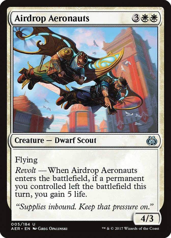 Airdrop Aeronauts [Aether Revolt] | Exor Games Bridgewater