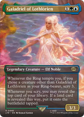 Galadriel of Lothlorien (Borderless Alternate Art) [The Lord of the Rings: Tales of Middle-Earth] | Exor Games Bridgewater