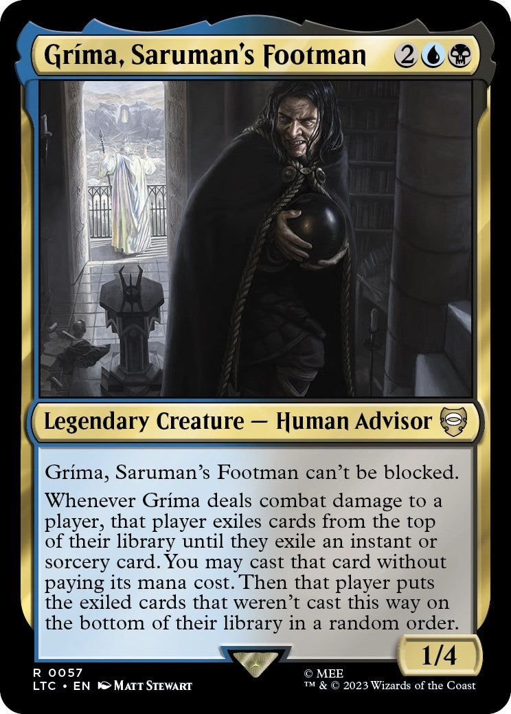 Grima, Saruman's Footman [The Lord of the Rings: Tales of Middle-Earth Commander] | Exor Games Bridgewater