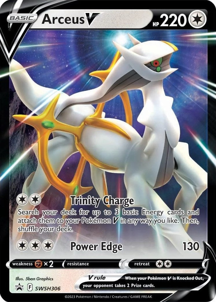 Arceus V (SWSH306) [Sword & Shield: Black Star Promos] | Exor Games Bridgewater