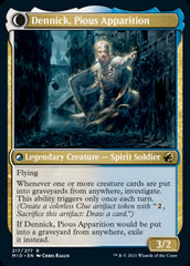 Dennick, Pious Apprentice // Dennick, Pious Apparition [Innistrad: Midnight Hunt] | Exor Games Bridgewater