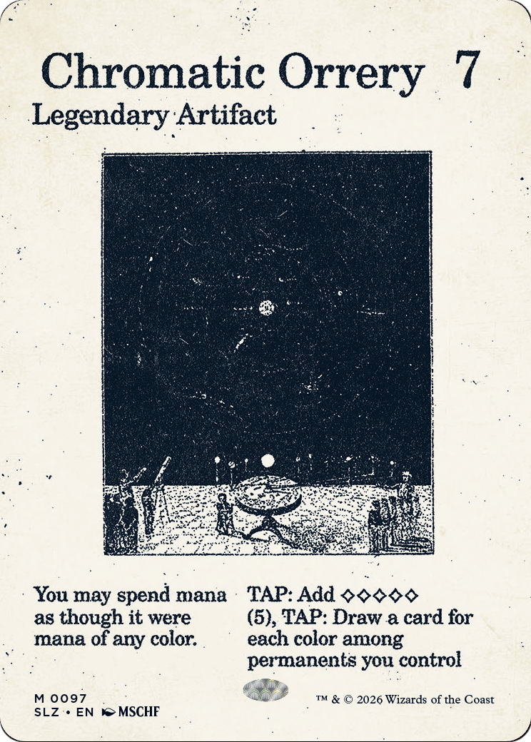Chromatic Orrery (0097) [Secret Lair x MSCHF: The Zeta Set] | Exor Games Bridgewater