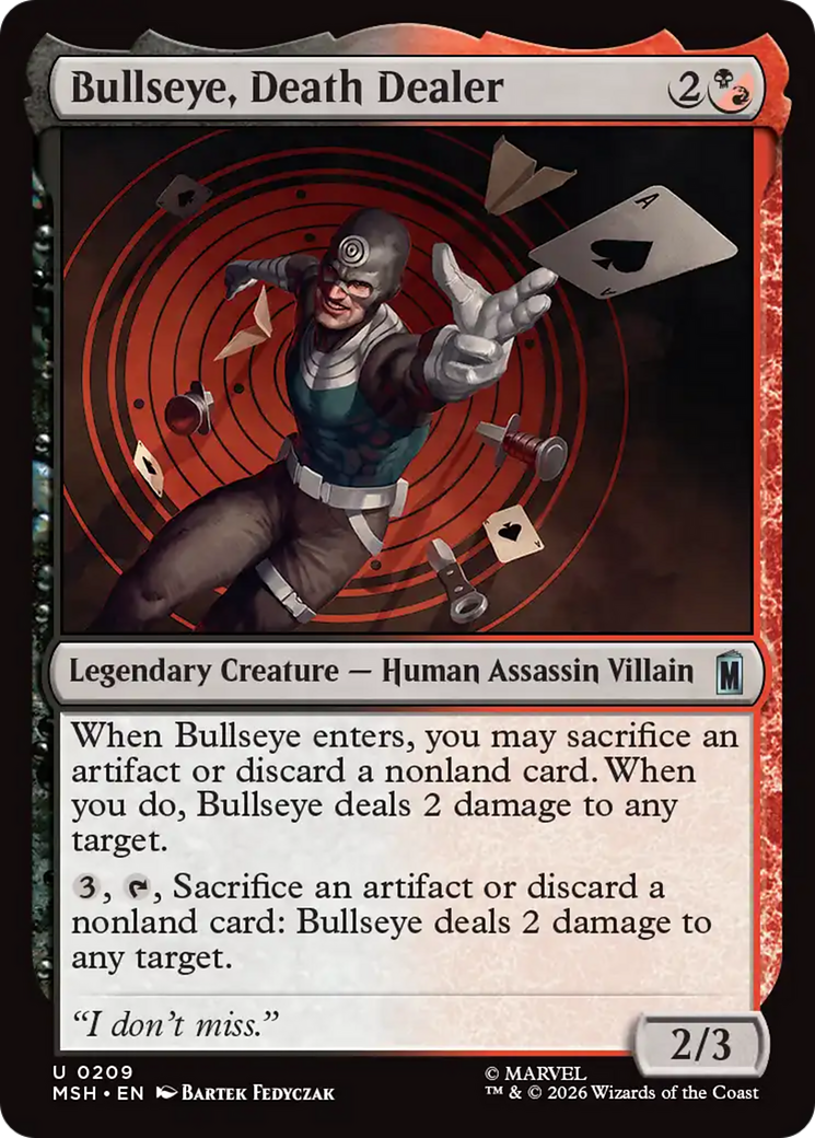Bullseye, Death Dealer [Marvel Super Heroes] | Exor Games Bridgewater