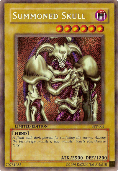 Summoned Skull [BPT-002] Secret Rare | Exor Games Bridgewater