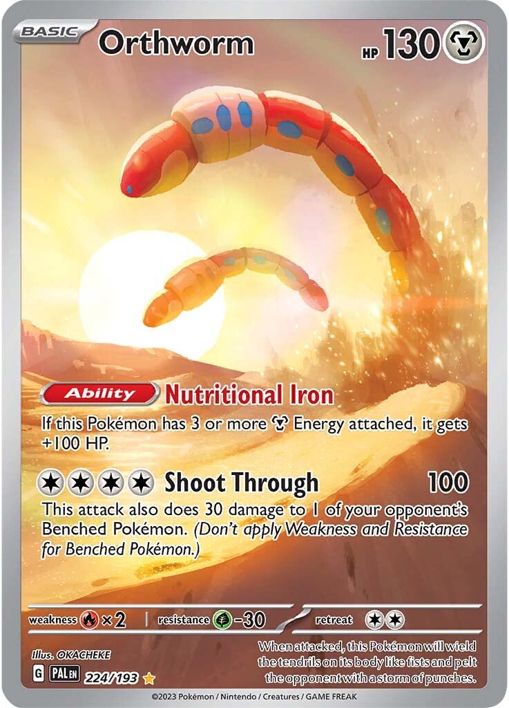 Orthworm (224/193) [Scarlet & Violet: Paldea Evolved] | Exor Games Bridgewater