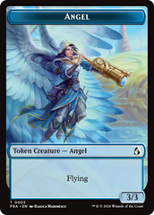 Angel (0003) // Beast Double-Sided Token [Reality Fracture Tokens] | Exor Games Bridgewater
