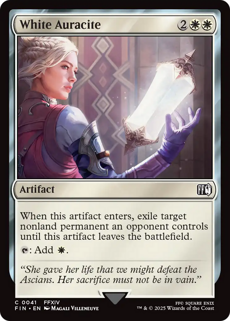 White Auracite [FINAL FANTASY] | Exor Games Bridgewater
