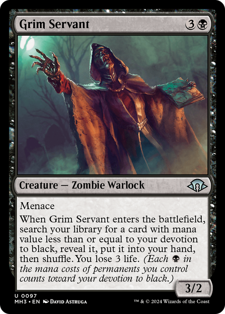 Grim Servant [Modern Horizons 3] | Exor Games Bridgewater