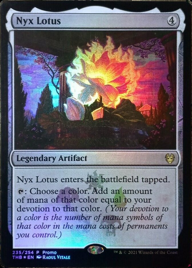 Nyx Lotus [Resale Promos] | Exor Games Bridgewater