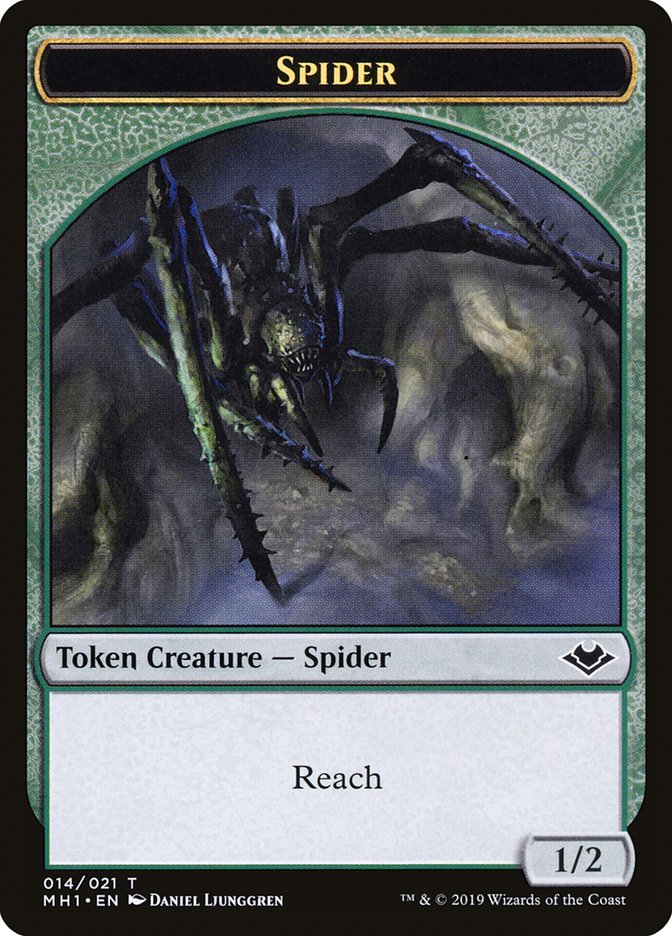 Spider Token [Modern Horizons Tokens] | Exor Games Bridgewater