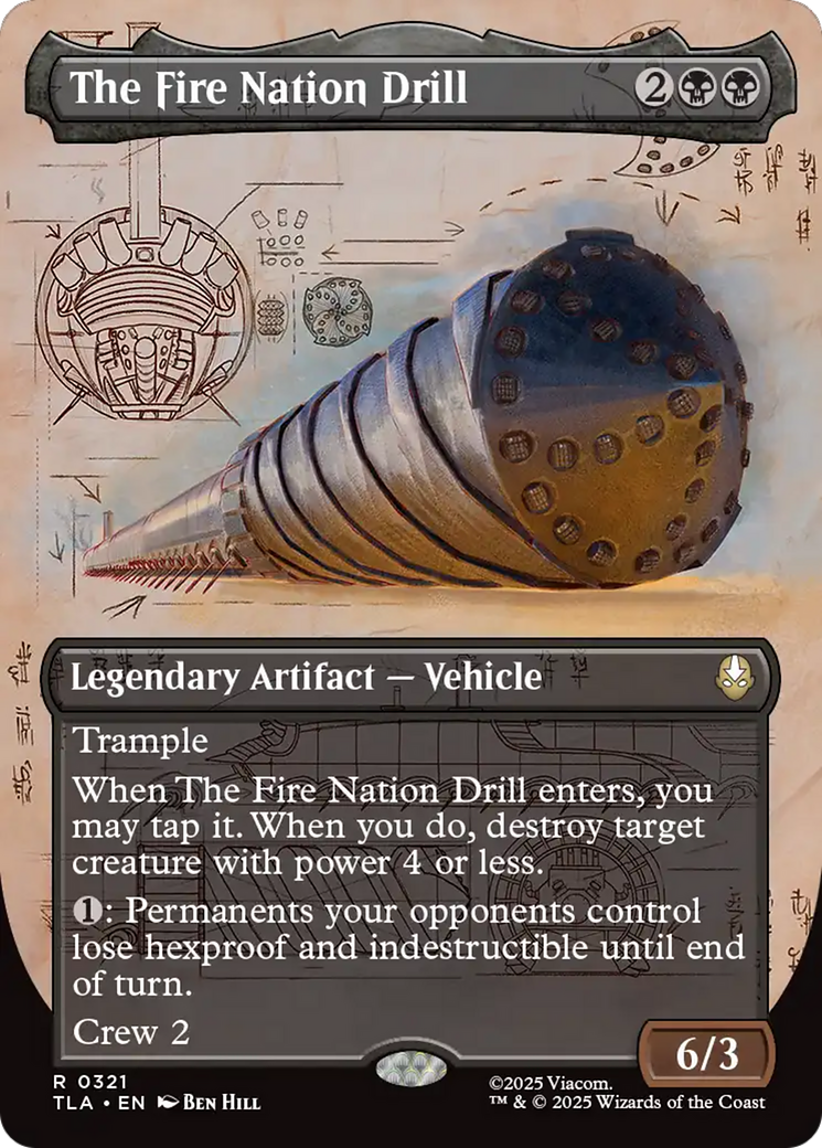 The Fire Nation Drill (Borderless) [Avatar: The Last Airbender] | Exor Games Bridgewater