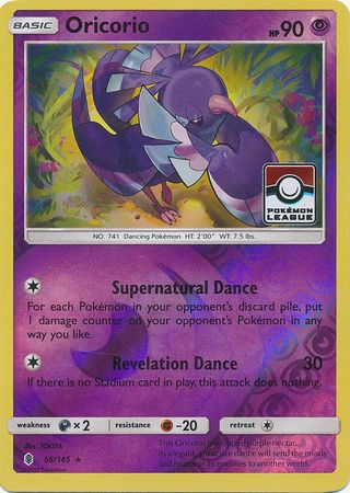 Oricorio (56/145) (League Promo) [Sun & Moon: Guardians Rising] | Exor Games Bridgewater