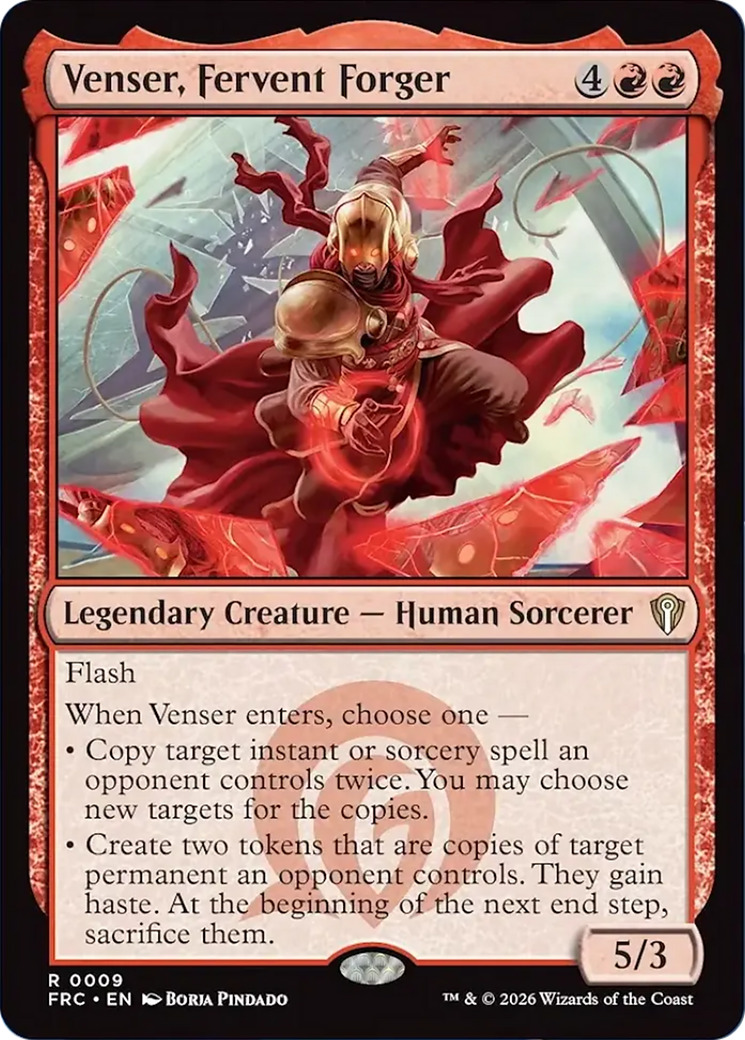 Venser, Fervent Forger [Reality Fracture Commander] | Exor Games Bridgewater