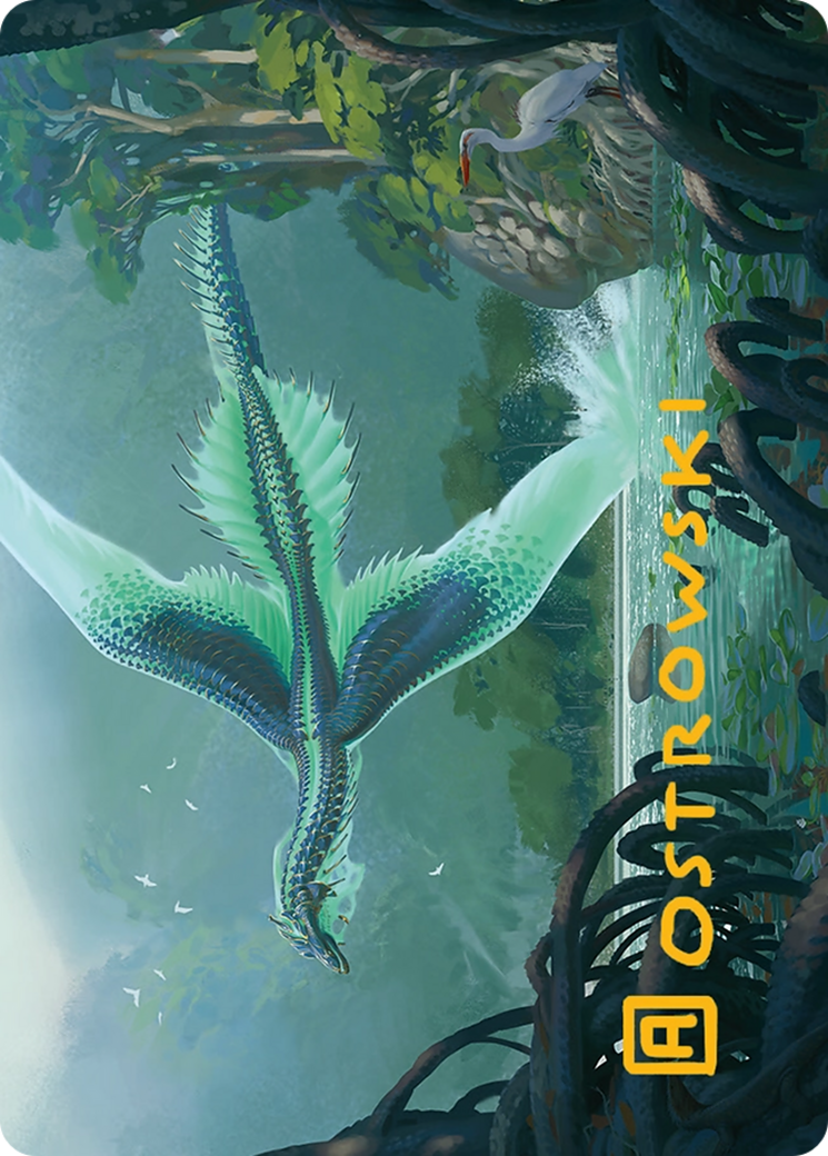 Teval, Arbiter of Virtue Art Card (26/54) [Tarkir: Dragonstorm Art Series] | Exor Games Bridgewater