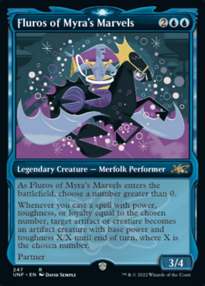 Fluros of Myra's Marvels (Showcase) [Unfinity] | Exor Games Bridgewater