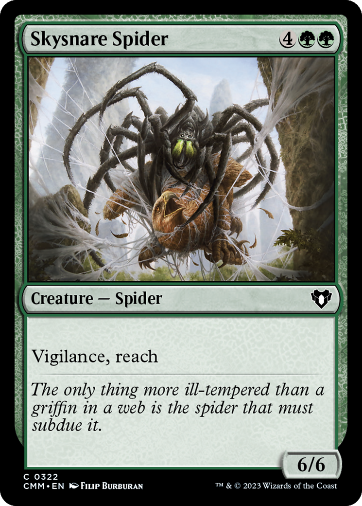 Skysnare Spider [Commander Masters] | Exor Games Bridgewater