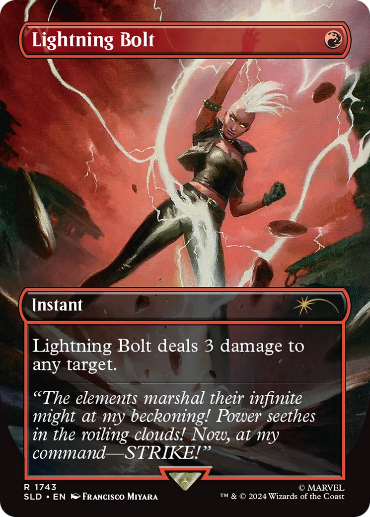 Lightning Bolt (1743) [Secret Lair Drop Series] | Exor Games Bridgewater