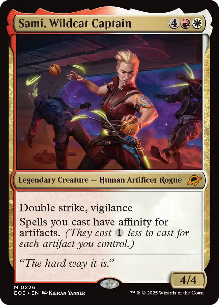 Sami, Wildcat Captain [Edge of Eternities] | Exor Games Bridgewater
